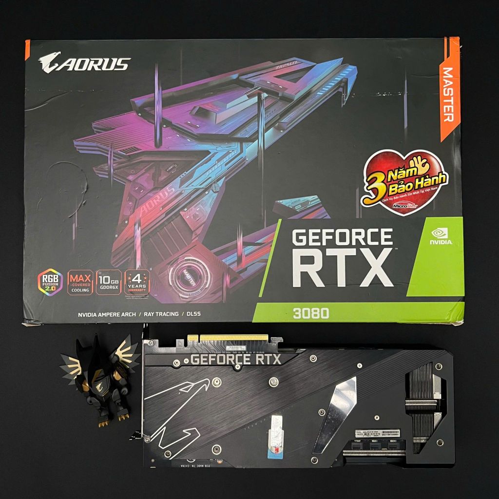 (2ND) VGA RTX 3080 10G AORUS MASTER GIGABYTE GDDR6X