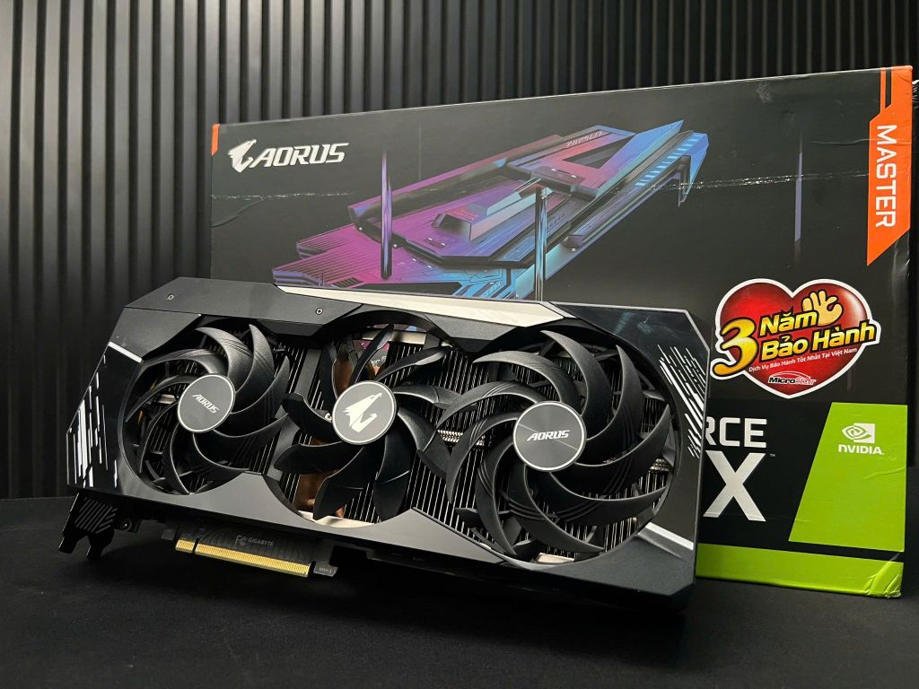 (2ND) VGA RTX 3080 10G AORUS MASTER GIGABYTE GDDR6X