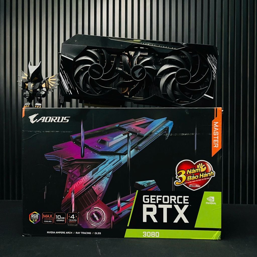 (2ND) VGA RTX 3080 10G AORUS MASTER GIGABYTE GDDR6X