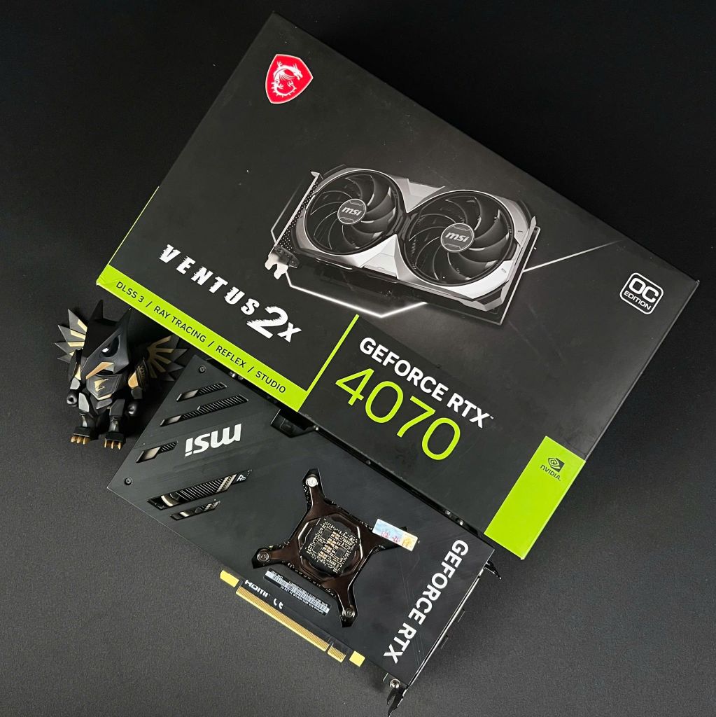 (2ND) VGA MSI GeForce RTX 4070 VENTUS 2X OC 12G