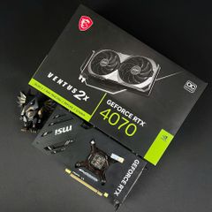 (2ND) VGA MSI GeForce RTX 4070 VENTUS 2X OC 12G