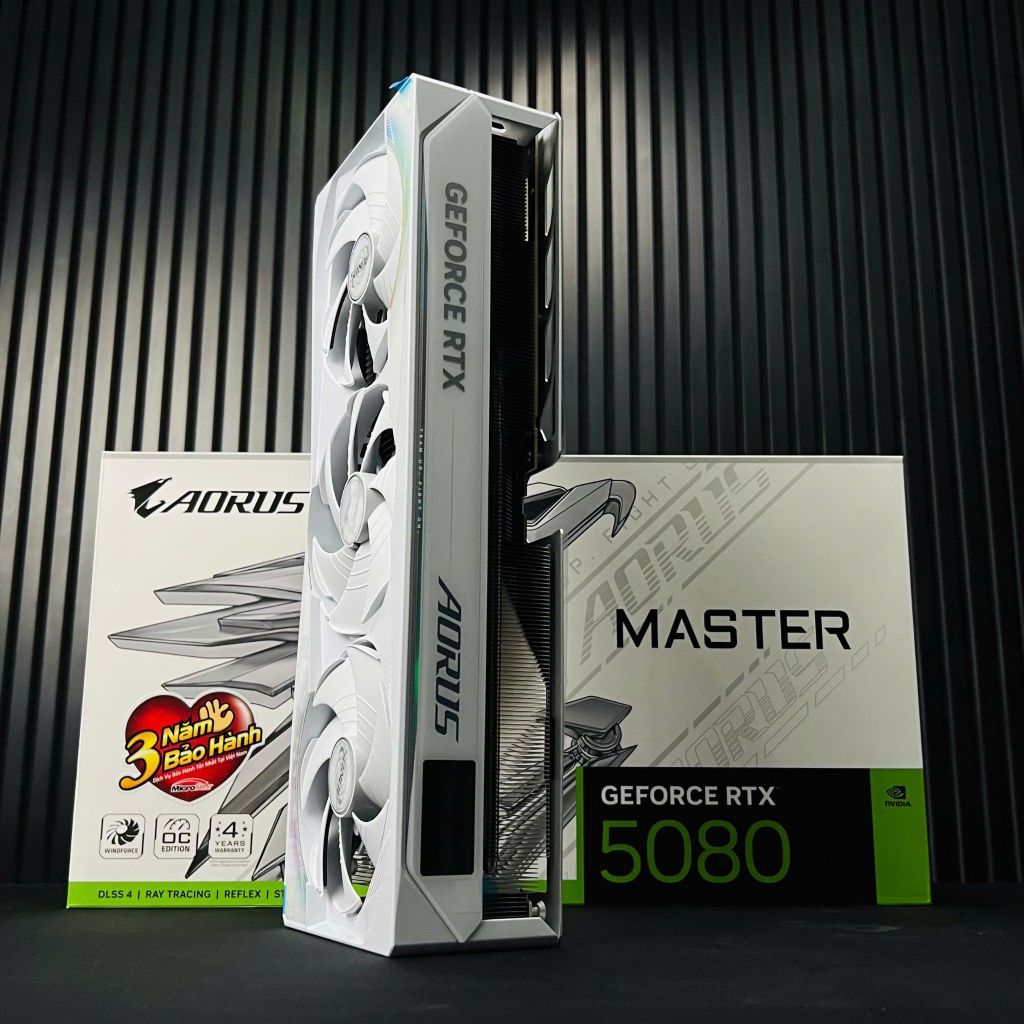 (NEW) AORUS GeForce RTX 5080 16G MASTER ICE