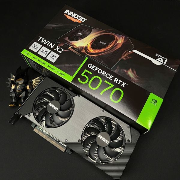 (NEW) VGA INNO3D GeForce RTX 5070 12G TWIN X2 GDDR7