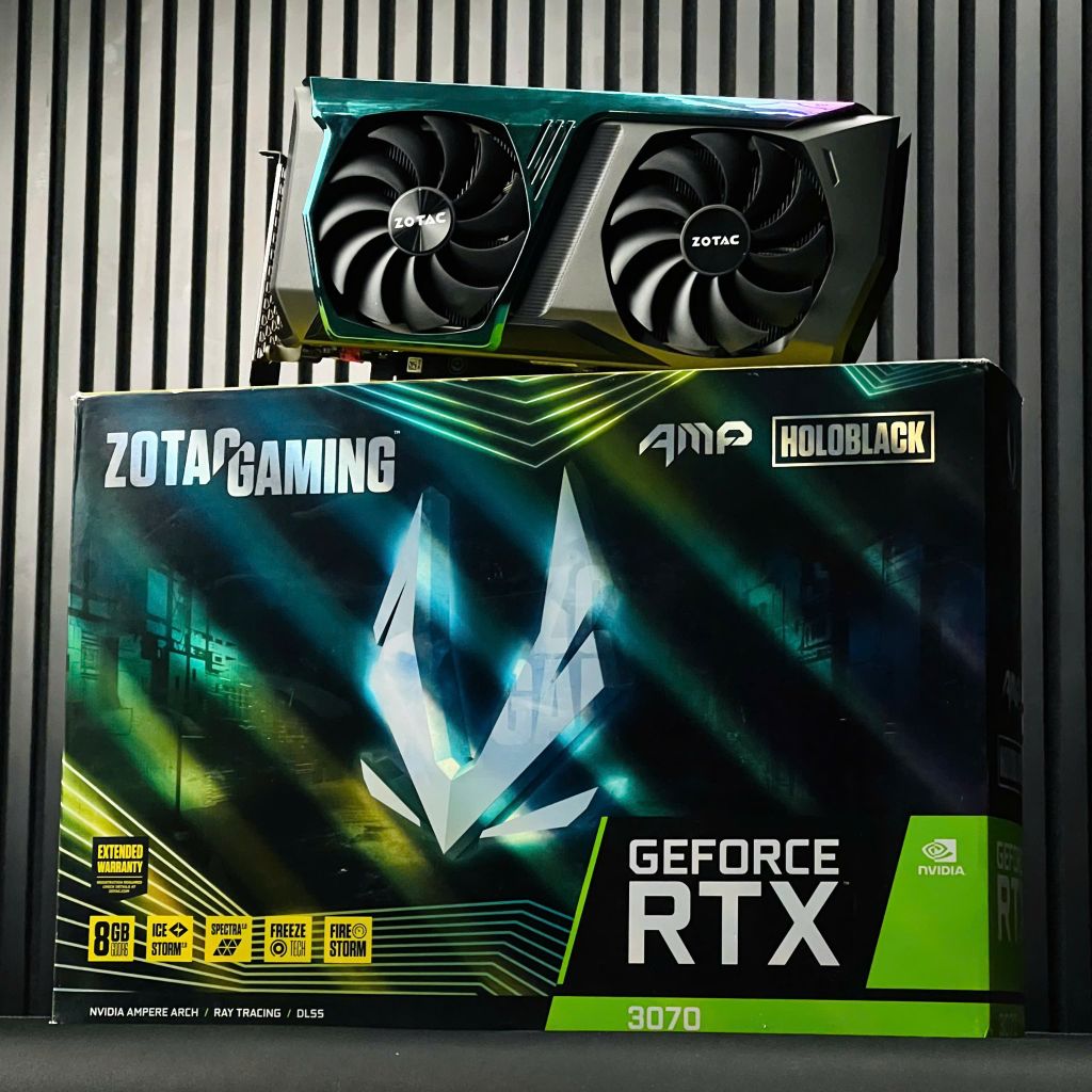 (2ND) VGA ZOTAC GAMING RTX 3070 HOLO AMP