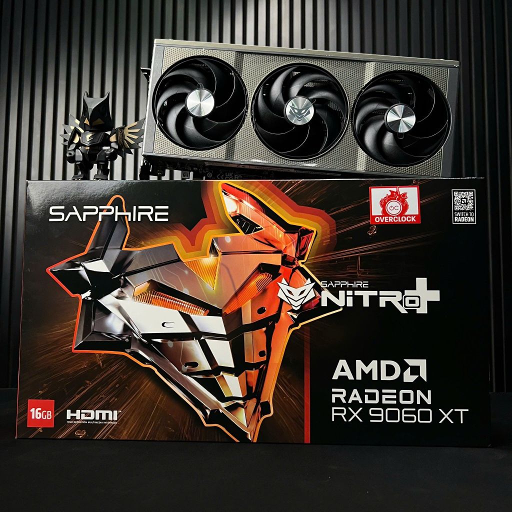 (NEW) VGA SAPPHIRE NITRO+ RX 9060XT 16G GAMING OC
