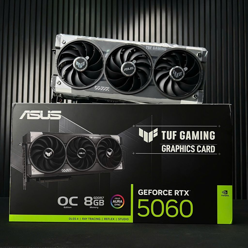 (NEW) VGA ASUS TUF Gaming GeForce RTX 5060 8GB GDDR7 OC Edition