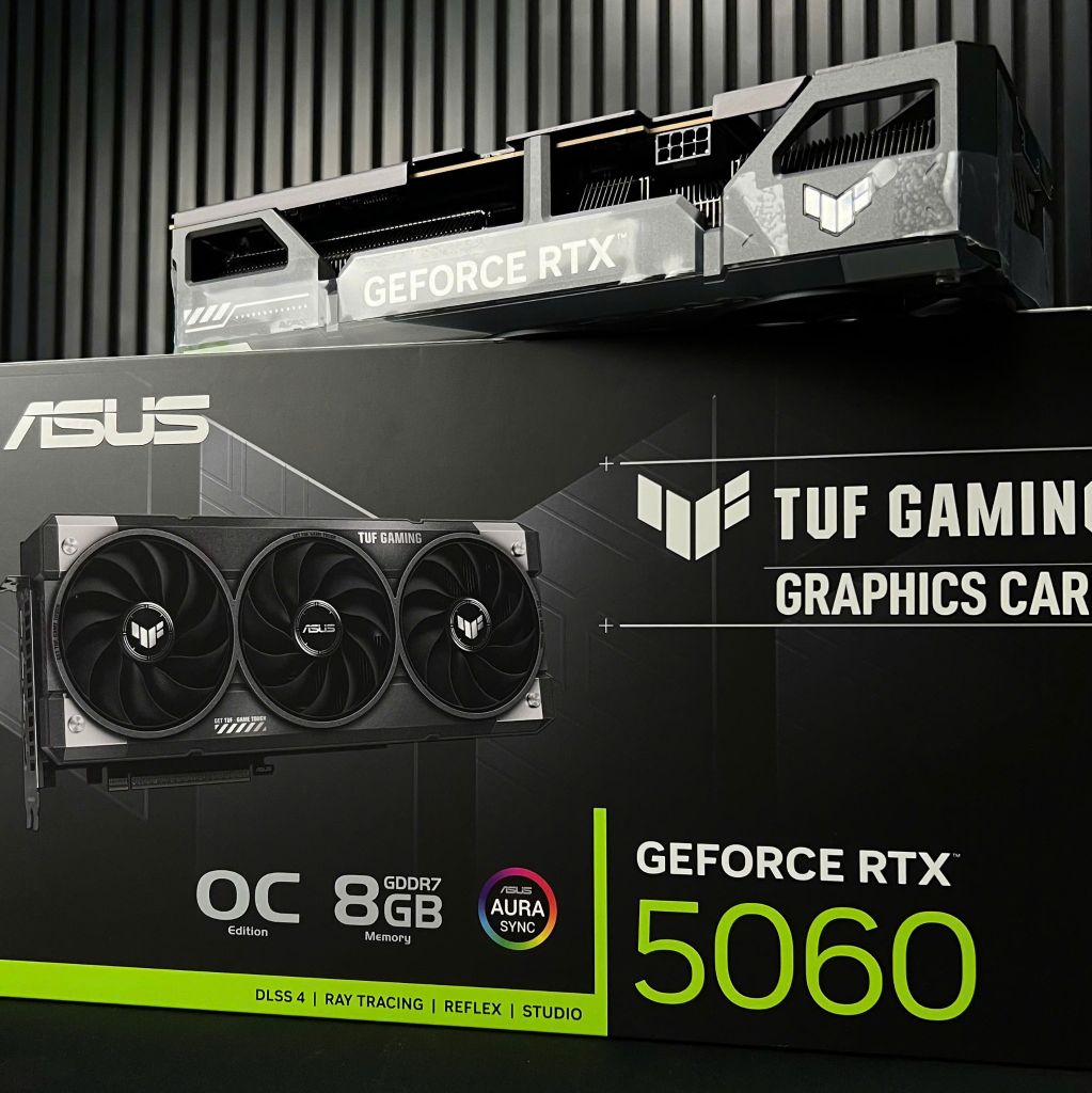 (NEW) VGA ASUS TUF Gaming GeForce RTX 5060 8GB GDDR7 OC Edition