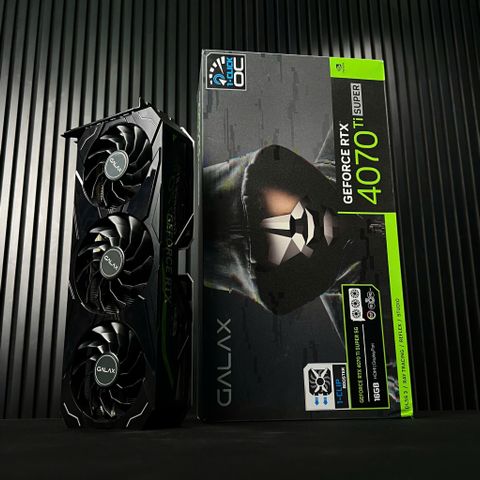 (2ND) VGA GALAX GeForce RTX 4070Ti SUPER 16G (1-CLICK OC) SG GDDR6X