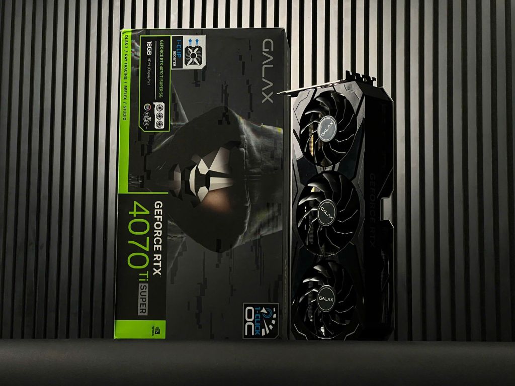 (2ND) VGA GALAX GeForce RTX 4070Ti SUPER 16G (1-CLICK OC) SG GDDR6X