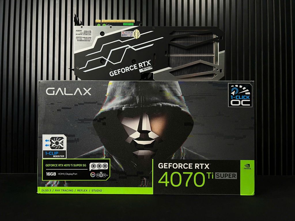 (2ND) VGA GALAX GeForce RTX 4070Ti SUPER 16G (1-CLICK OC) SG GDDR6X