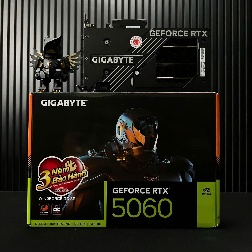 (NEW) VGA GIGABYTE GeForce RTX 5060 8G WINDFORCE OC GDDR7