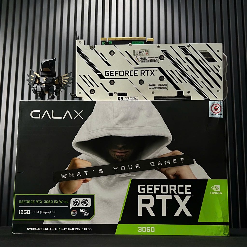 (2ND) VGA GALAX GeForce RTX 3060 12G EX WHITE GDDR6