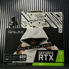 (2ND) VGA GALAX GeForce RTX 3060 12G EX WHITE GDDR6