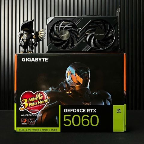 (NEW) VGA GIGABYTE GeForce RTX 5060 8G WINDFORCE OC GDDR7