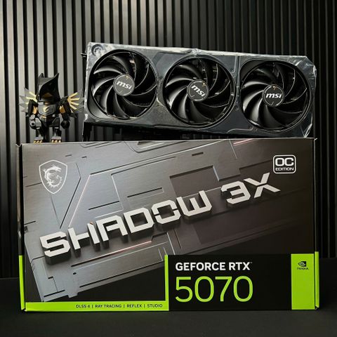 (NEW) VGA MSI GeForce RTX 5070 12G SHADOW 3X OC GDDR7