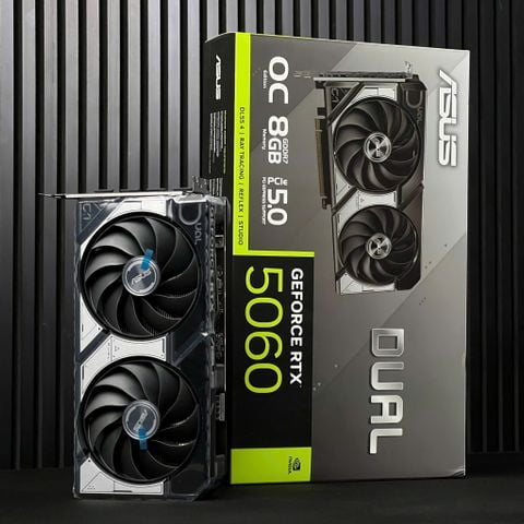 (NEW) VGA ASUS DUAL GeForce RTX 5060 8G OC Edition GDDR7