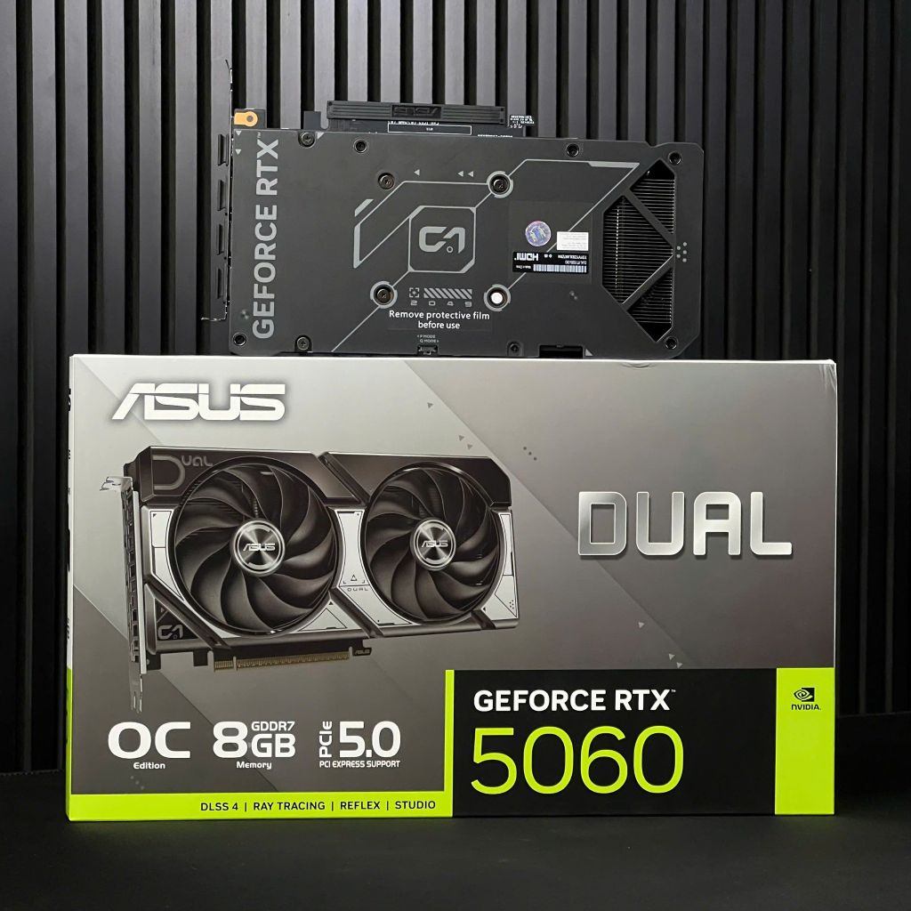(NEW) VGA ASUS DUAL GeForce RTX 5060 8G OC Edition GDDR7