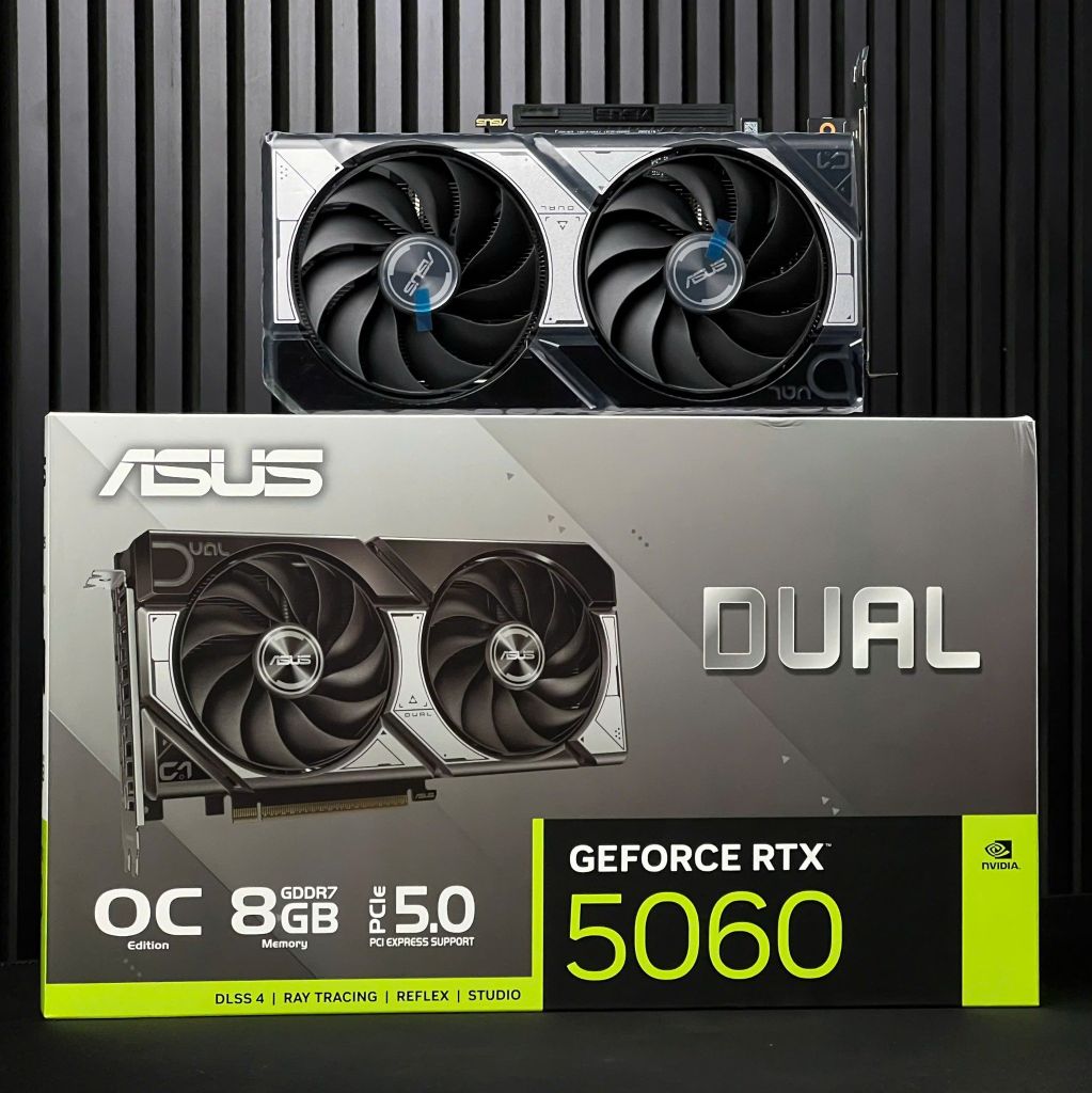 (NEW) VGA ASUS DUAL GeForce RTX 5060 8G OC Edition GDDR7