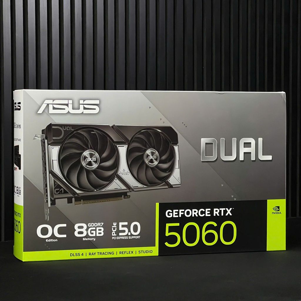 (NEW) VGA ASUS DUAL GeForce RTX 5060 8G OC Edition GDDR7