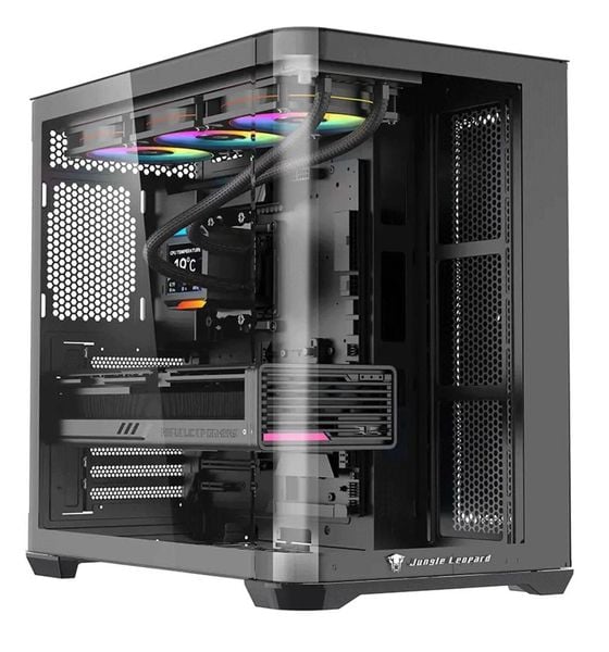 CASE LEOPARD JUNGLE AC-01 HỒ CÁ - KÍNH CONG NEW