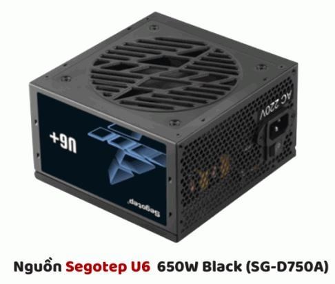 Nguồn Segotep U6 650W Black (SG-D750A) NEW