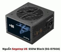 Nguồn Segotep U6 650W Black (SG-D750A) NEW