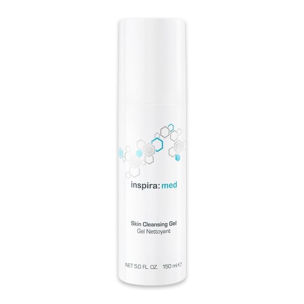 Gel rửa mặt làm sạch nhẹ nhàng cho da nhạy cảm - inspira skin cleansing gel SKU:4105