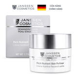  Kem mịn da, nâng cơ ban ngày cho da lão hoá sớm Janssen Cosmetics Rich Nutrient Skin Refiner 50ml 