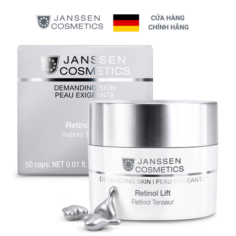 Viên nang Retinol chống lão hóa - Janssen Cosmetics Retinol Lift 50 Viên 
