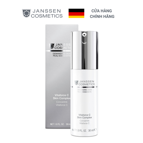  Serum dưỡng trắng, chống lão hoá da Janssen Cosmetics Vitaforce C Skin Complex 30ml 