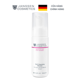 Bọt rửa mặt làm sạch dịu nhẹ da nhạy cảm - Janssen Cosmetics Soft Cleansing Mousse 150ml 