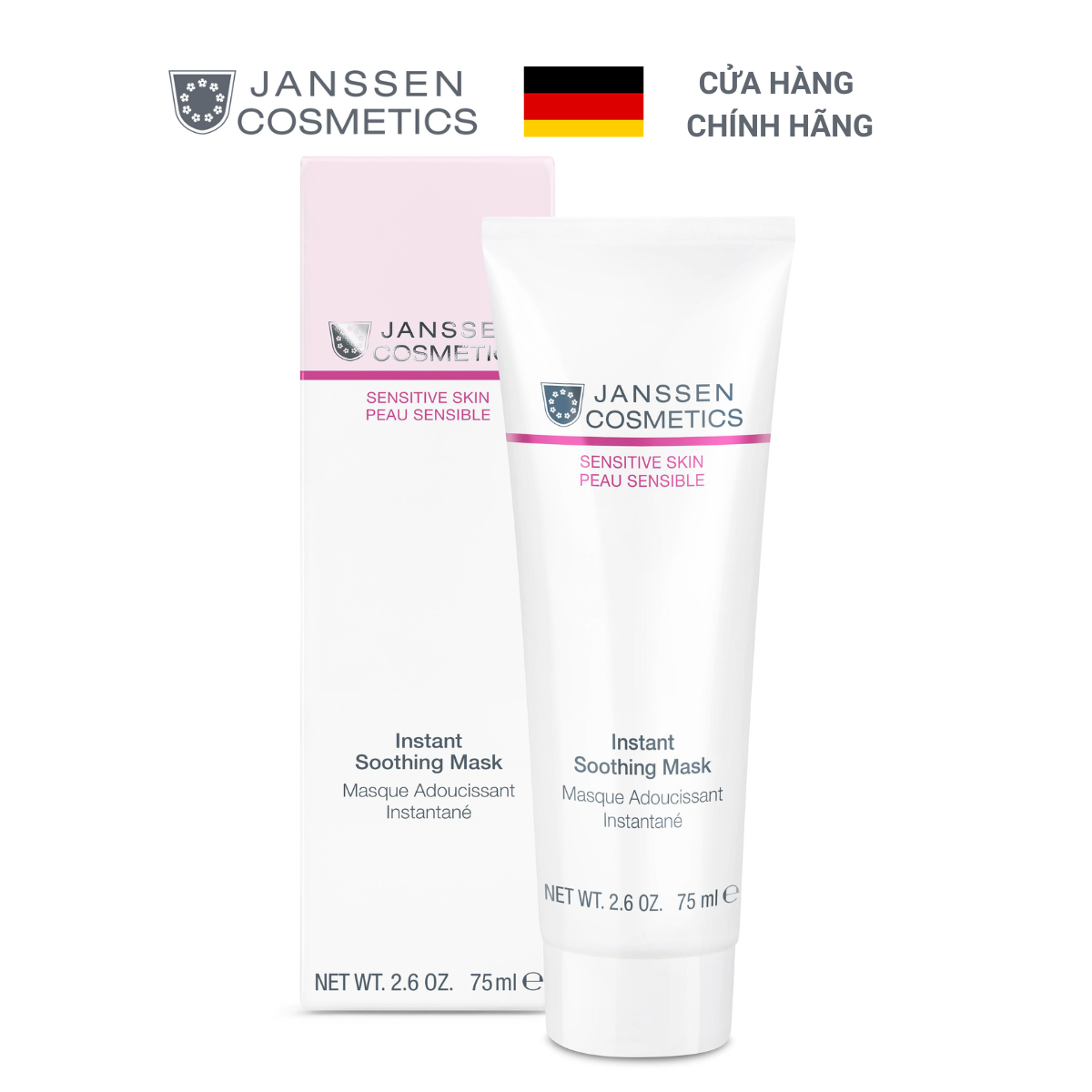 Mặt nạ làm dịu da tức thì - Janssen Cosmetics Instant Soothing Mask 75ml