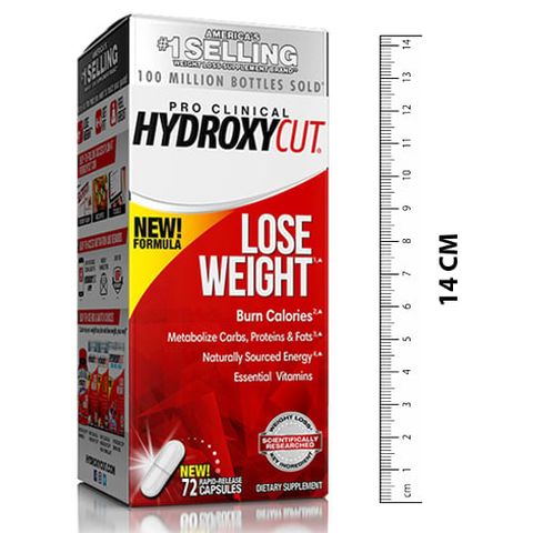  Viên giảm cân đốt cháy calo - hydroxy pro clinical 72ct us 