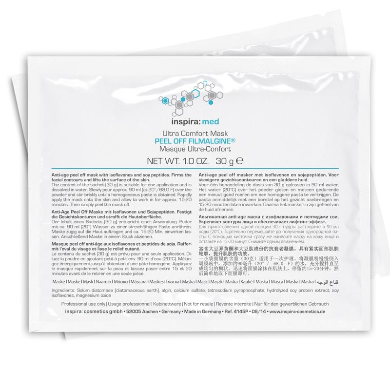  Mặt nạ tẩy tế bào chết, chống lão hóa cao cấp - peel off filmalgine® ultra comfort mask 