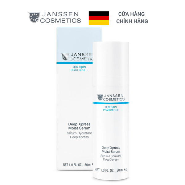 Serum dưỡng ẩm chuyên sâu Janssen Cosmetics Deep Xpress Moist Serum 30ml