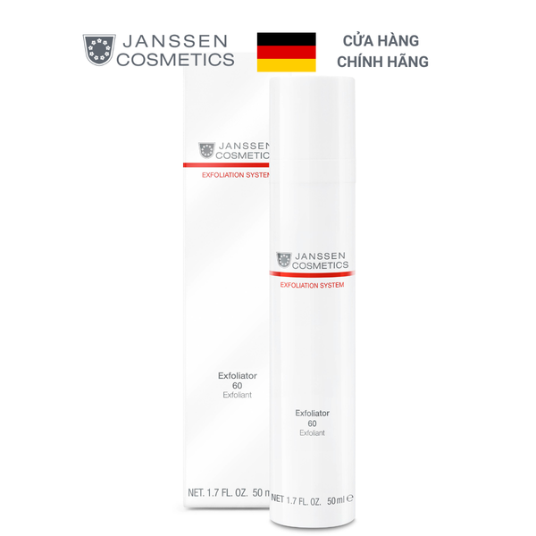 Tẩy tế bào chết chuyên sâu 60% Janssen Cosmetics Exfoliator 60 50ml