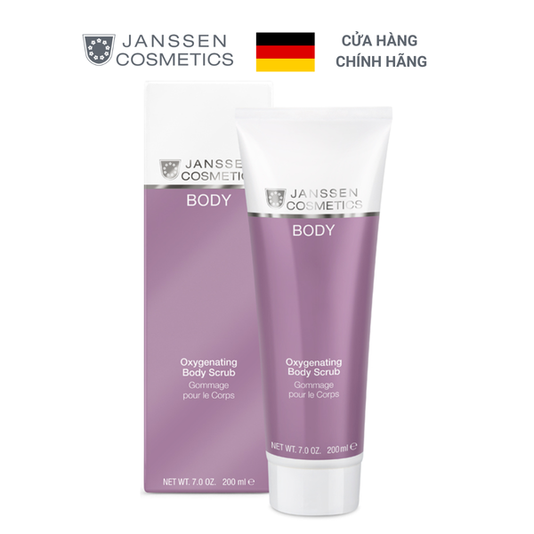 Tẩy tế bào chết trong khi tắm Janssen Cosmetics Oxygenating Body Scrub 200ml SKU:7000