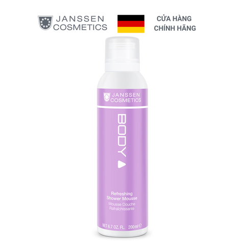 Bọt tắm cao cấp Janssen Cosmetics Refreshing Shower Mousse 200ml 