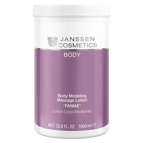  Kem massage cung cấp độ ẩm -  janssen cosmetics body modeling massage lotion "faniae" 1000ml 