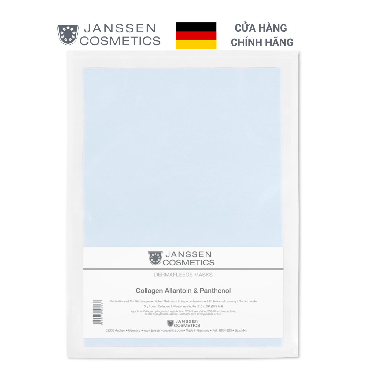 Mặt nạ collagen lông cừu Dermafleece Mask Collagen Allantoin & Panthenol