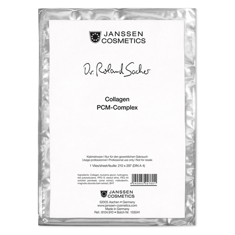  Mặt nạ collagen cao cấp chống lão hóa - janssen cosmetics collagen fleece mask pcm complex 