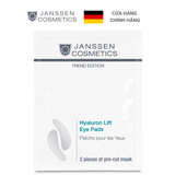  Miếng dán dưỡng ẩm chuyên sâu và chống nhăn mắt Janssen Cosmetics Hyaluron Lift Eye Pads 3x2 pcs 