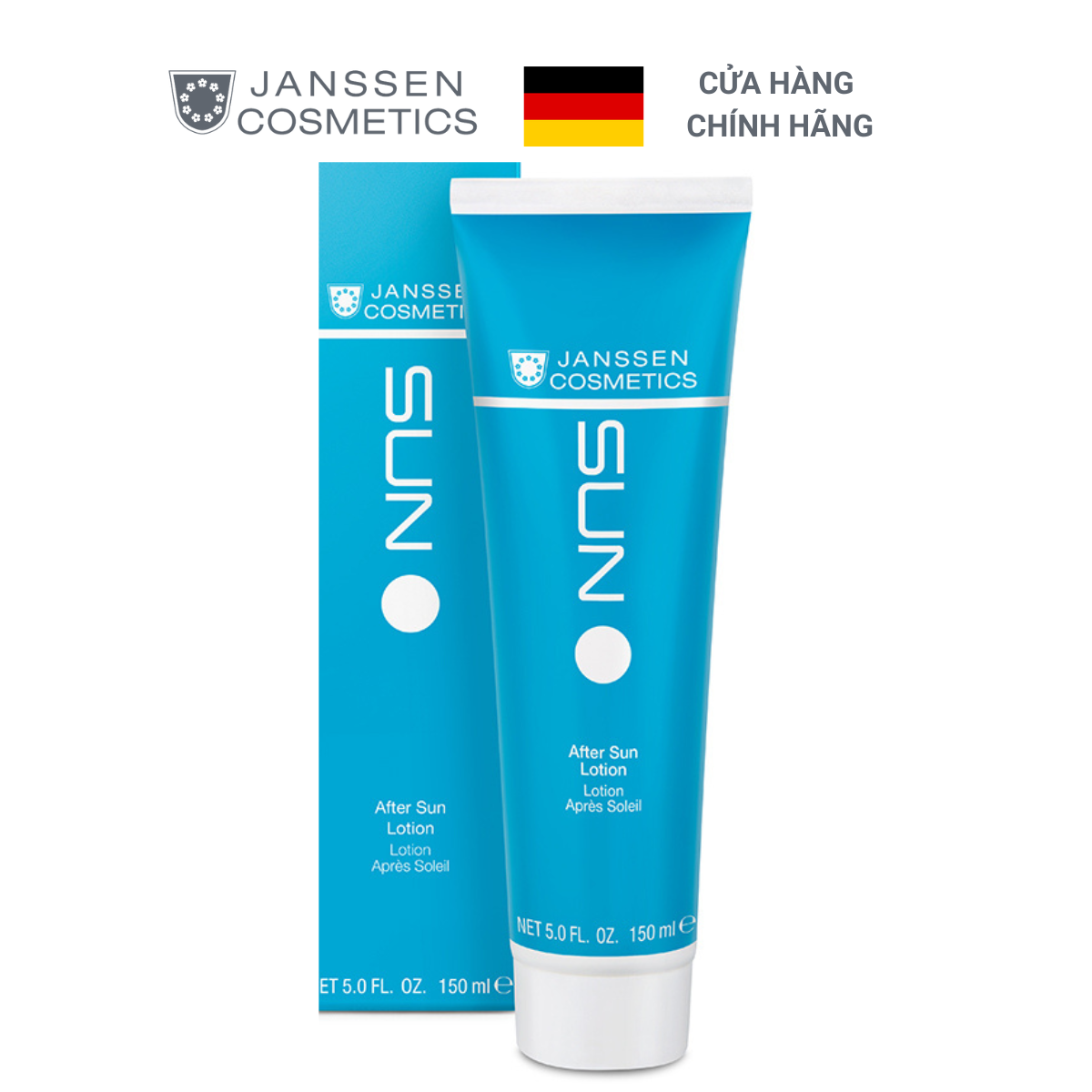 Sữa dưỡng tái tạo da sau khi tắm nắng Janssen Cosmetics After Sun Lotion 150 ml