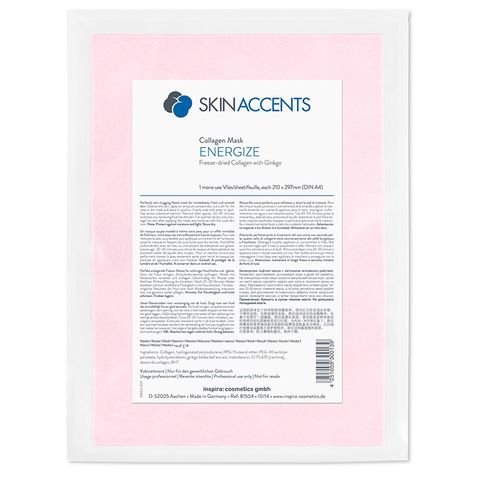  Mặt nạ tái tạo tế bào da - collagen mask "energize" ginkgo 