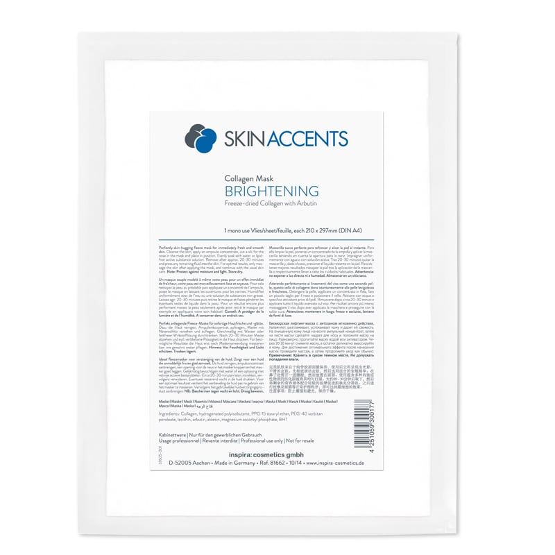  Mặt nạ trắng da  - collagen mask "fair skin" (arbutin) 