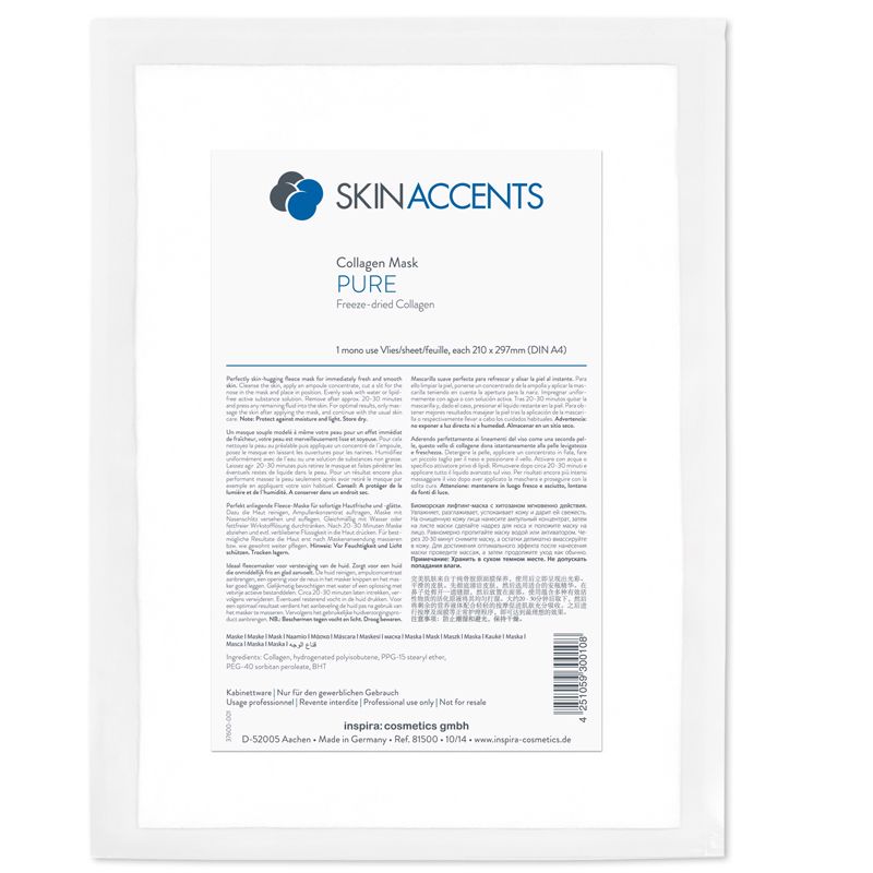  Mặt nạ collagen hydrat hóa - collagen mask "pure" (hydrate) 