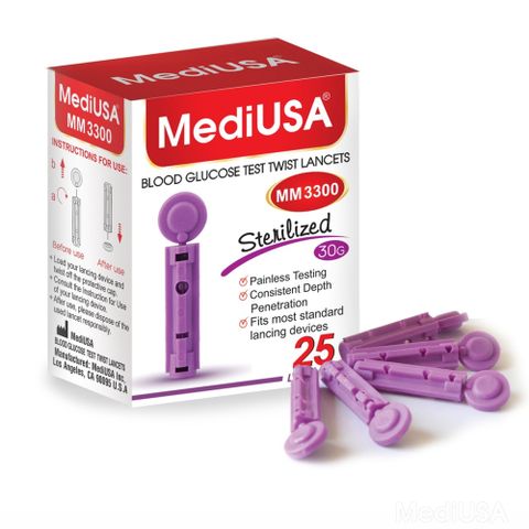 KIM LẤY MÁU Mediusa LANCES 25 cây