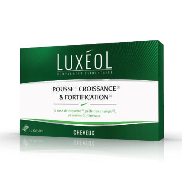 Thực phẩm bổ sung mọc tóc, ngăn ngừa rụng tóc - luxeol pousse, croissance & fortification