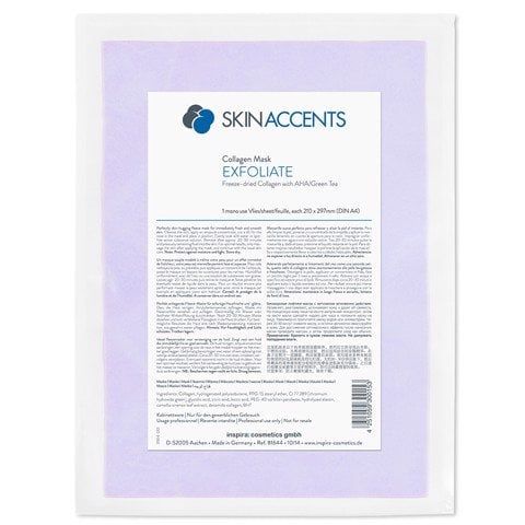  Mặt nạ tẩy tế bào chết - collagen mask "exfoliate" (aha / green tea) 