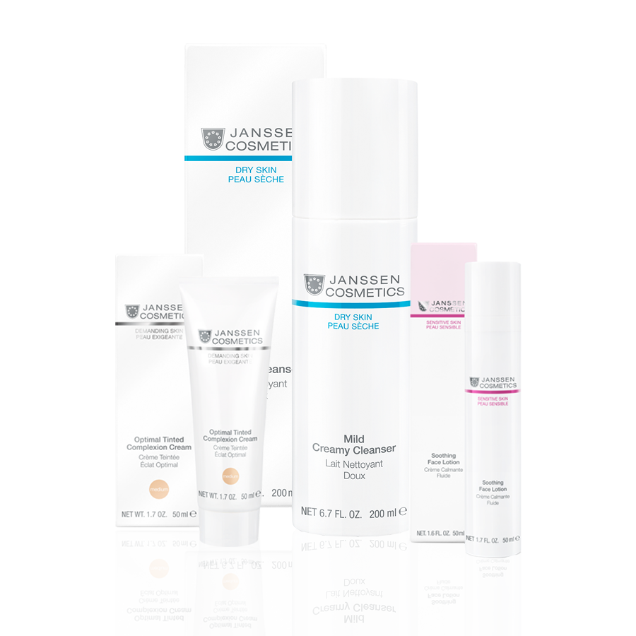  Combo 3 bước chăm sóc da tại nhà dành cho da nhạy cảm cấp ẩm 